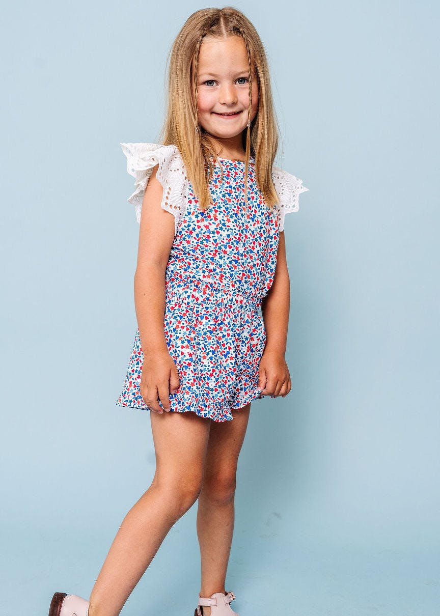 Confetti Ruffle Shorts