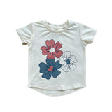 Girl's Short Sleeve Tee American Mini