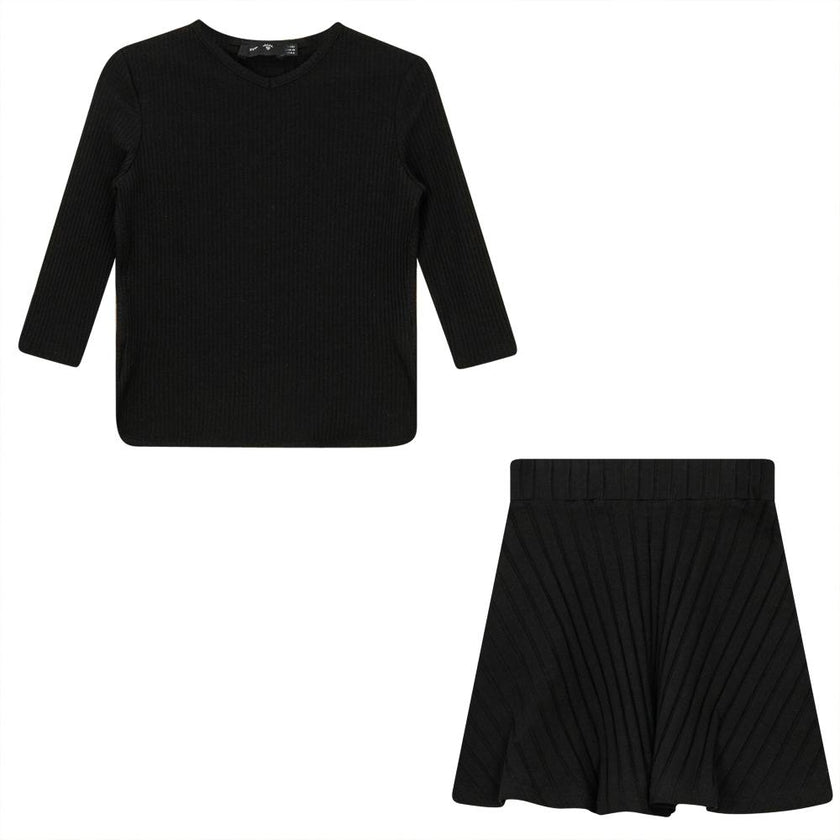 Wide And Narrow Rib 2 PC Set