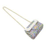 Classic Tweed Pearl Handbag