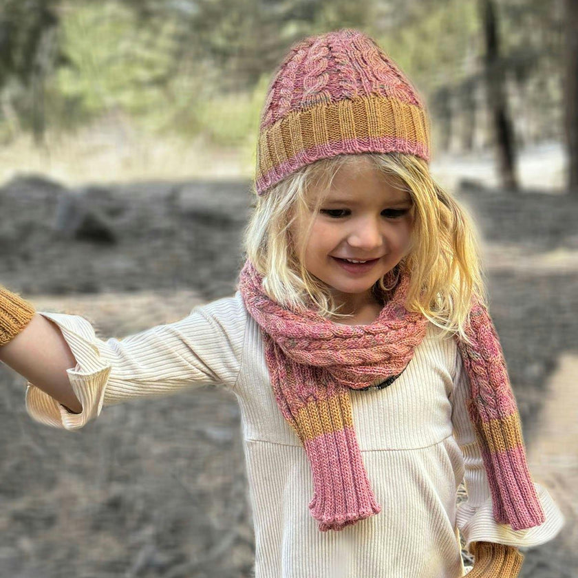 Kids Braided Gloves