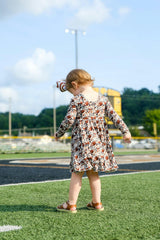 Game Day Blooms Twirl Dress