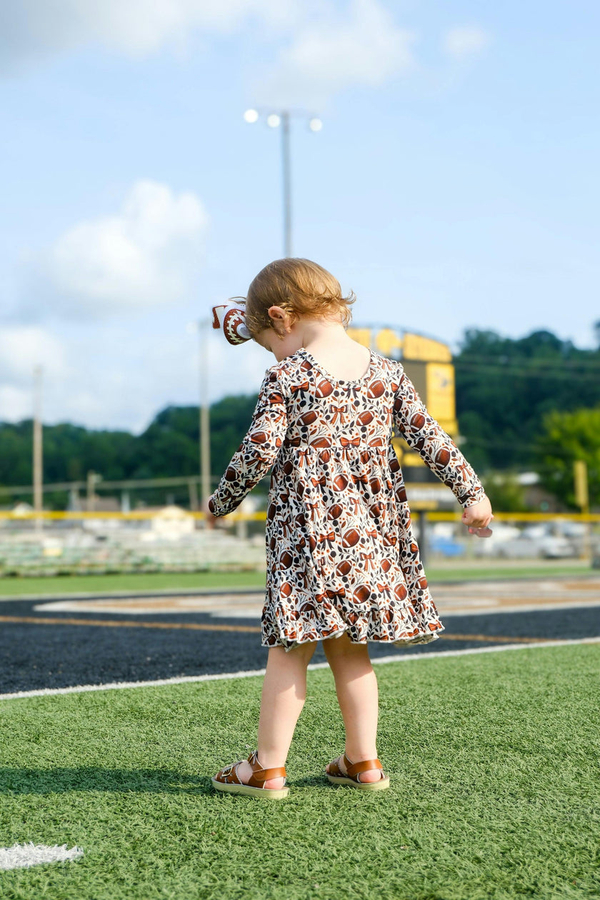 Game Day Blooms Twirl Dress