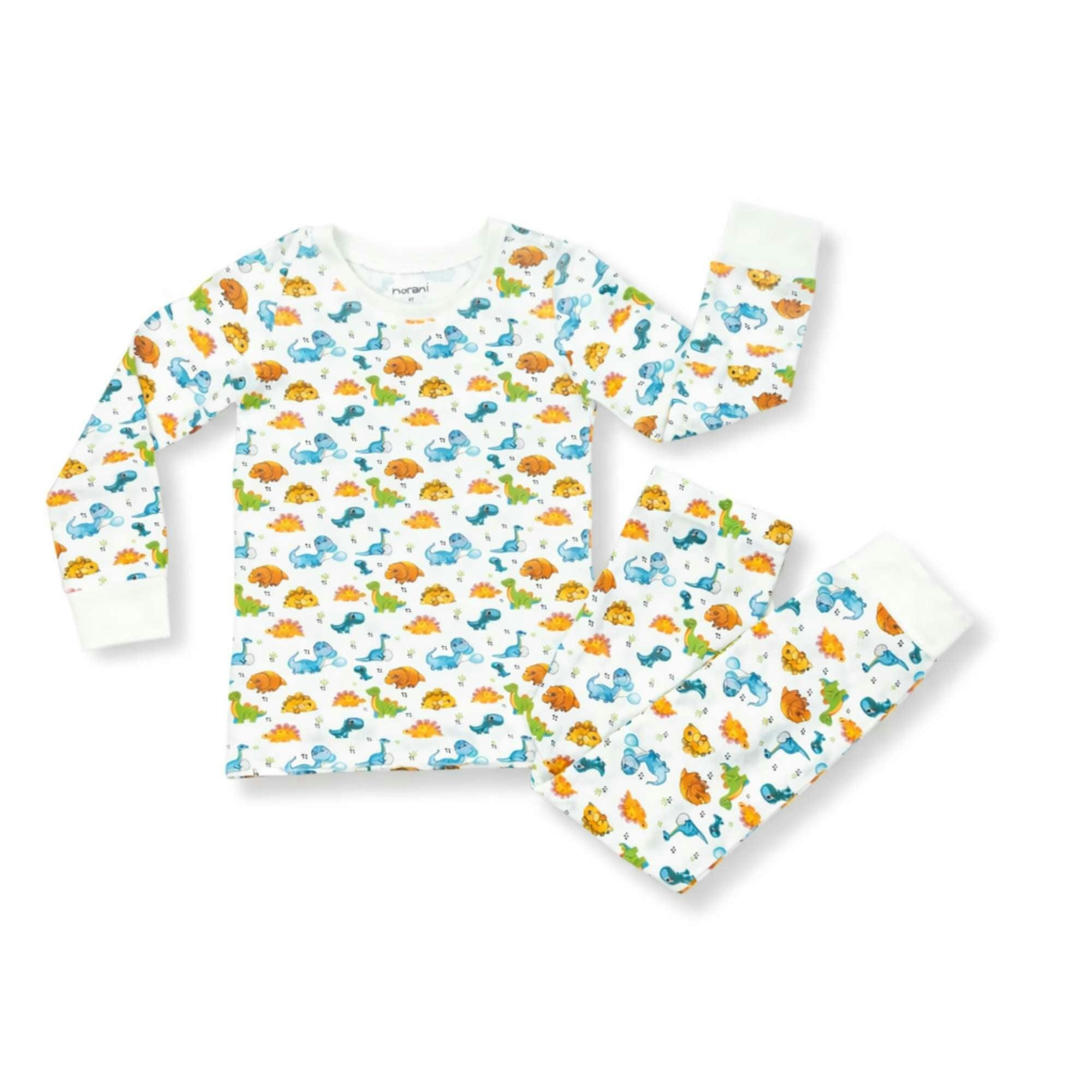 Organic Kids Pajamas - Dinosaur