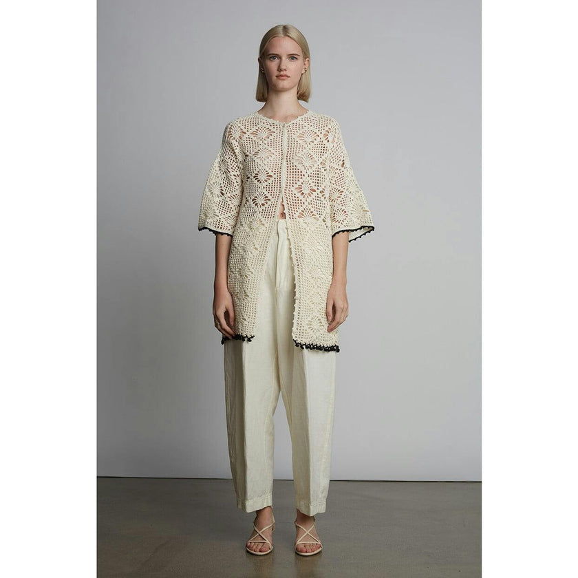 VIOLET CROCHET COVER UP | IVORY