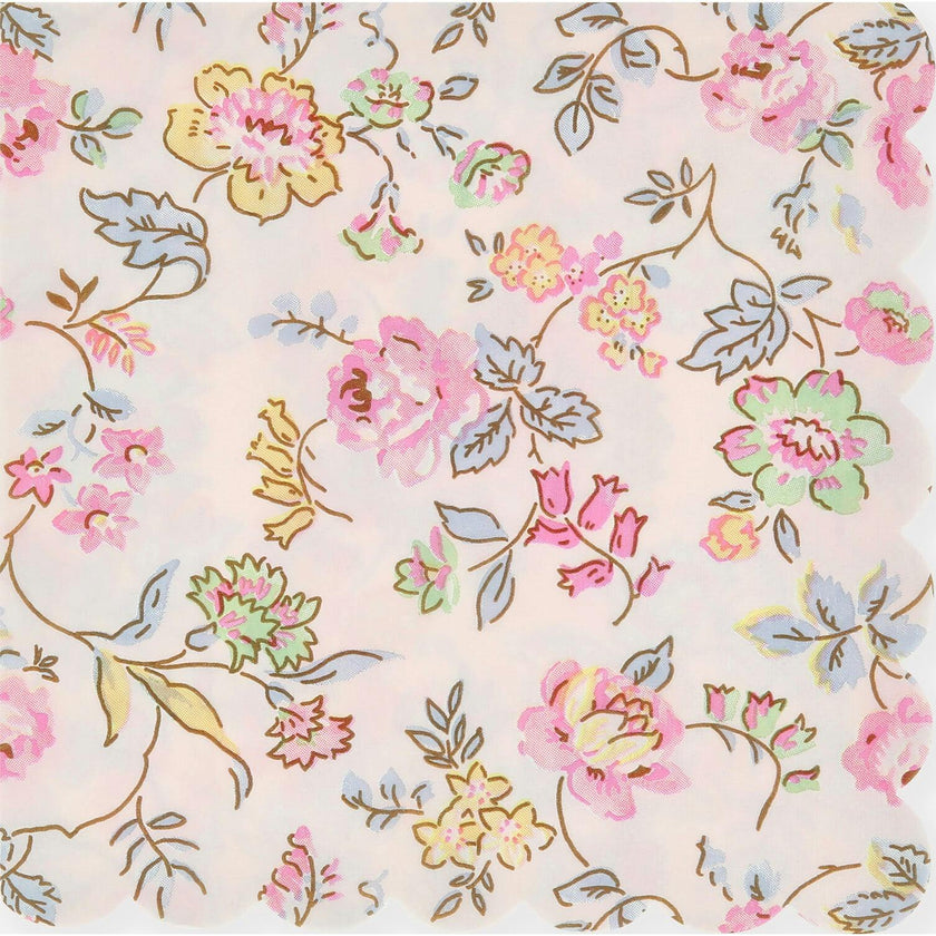 Pink Chintz Large Napkins