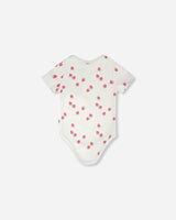 Evolutive Cotton Rib Jersey Onesie