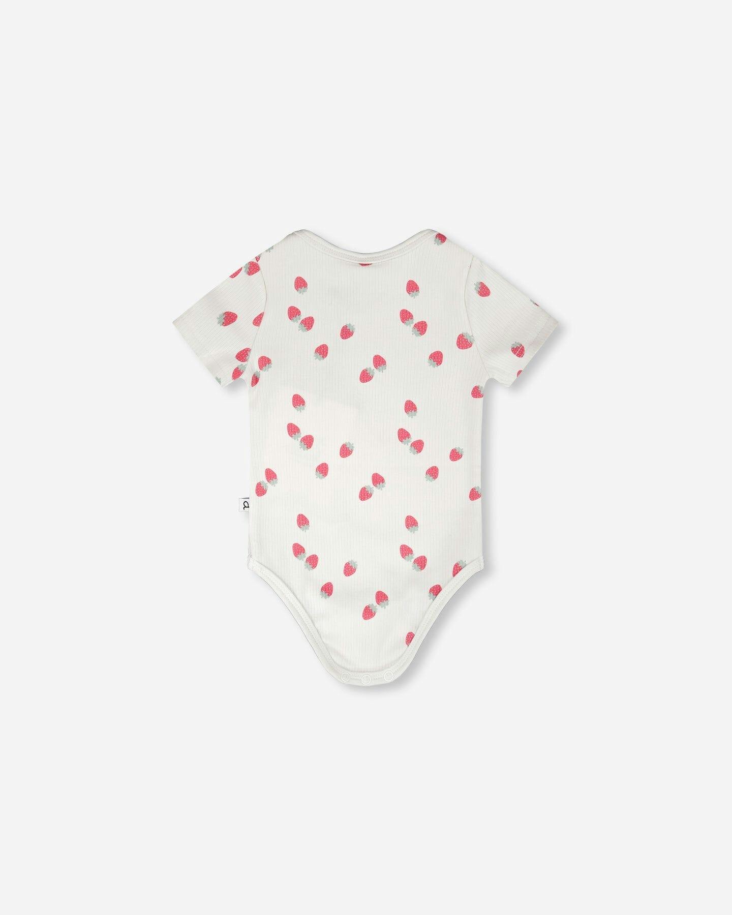 Evolutive Cotton Rib Jersey Onesie