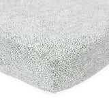 Cotton Muslin Crib Sheet - Green Seed