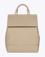 Chic, Stylish Padded Laptop Sleeve Backpack, Cream