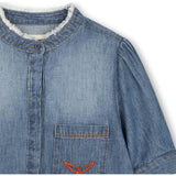 ZADIG & VOLTAIRE Soft Chambray Shirt - Denim Blue