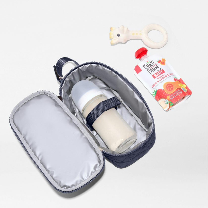 Navy Metro Single Bottle Cooler