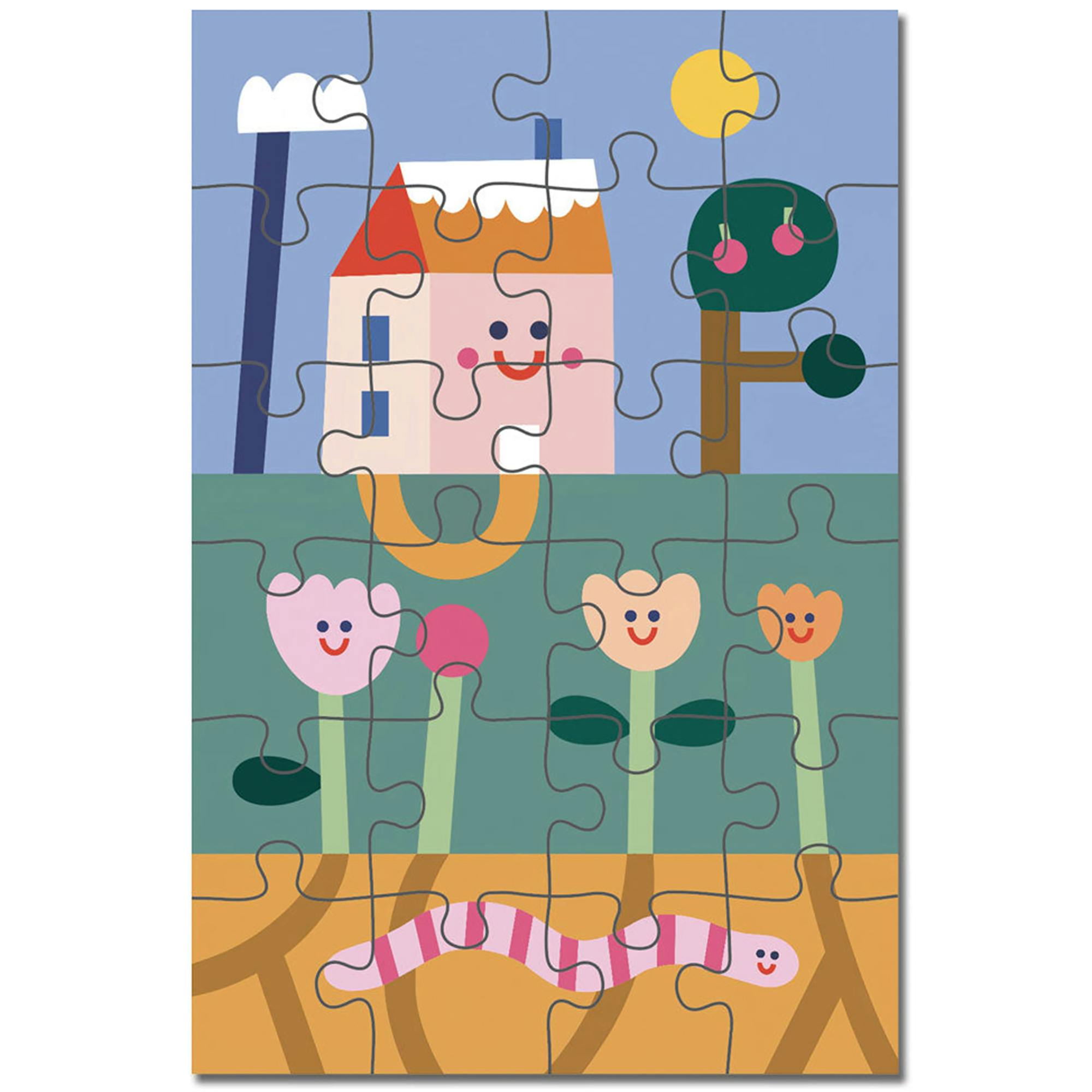 JOS: 24 Piece Puzzle - Under The Garden