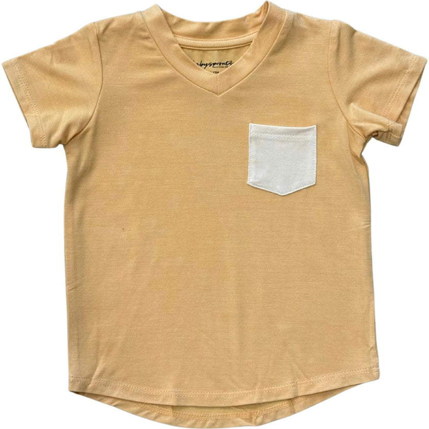 V-Neck Pocket Tee