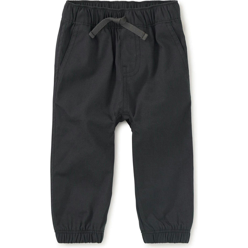 Woven Baby Joggers, Black