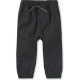 Woven Baby Joggers, Black