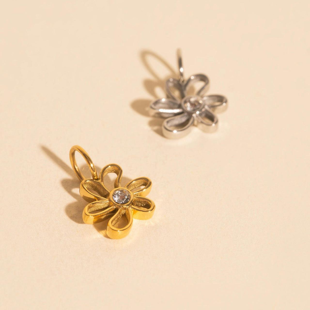 Flower Necklace Charm