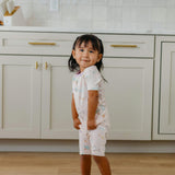 2pc Short Sleeve Pajama Set - Enchanted Friends