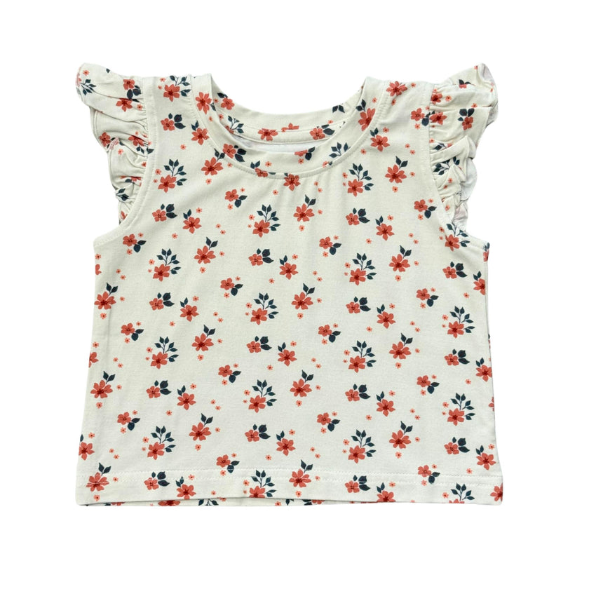 Girls Sleeveless Top in Maya Floral