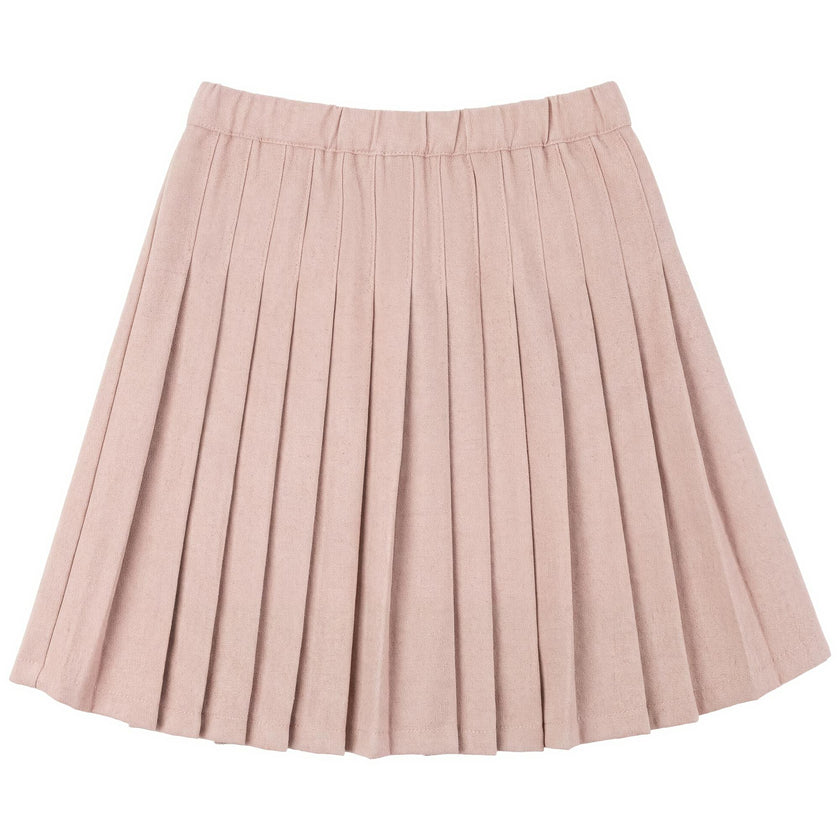 Woven Pleated Skirt