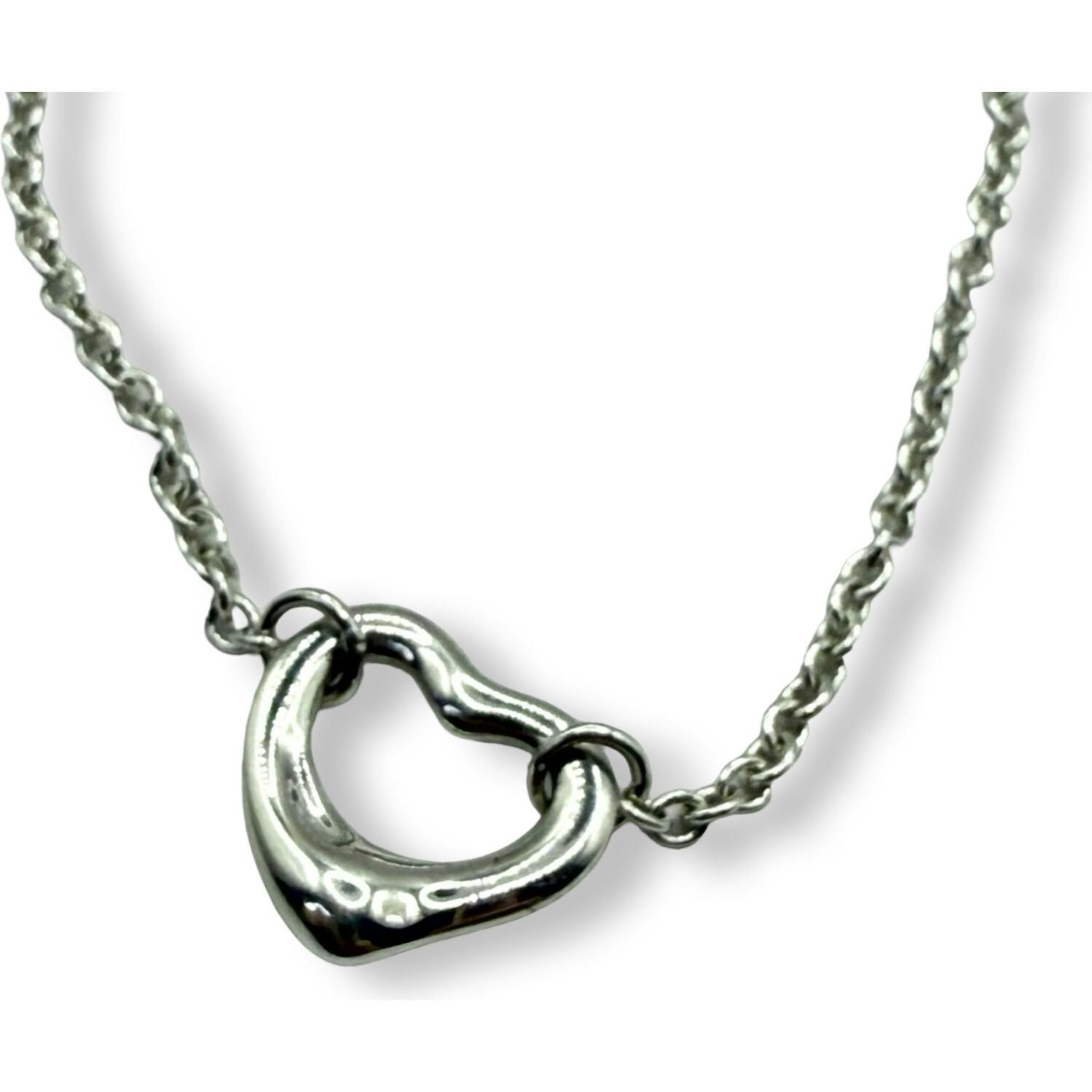 Vintage Tiffany & Co.Triple Open Heart Necklace