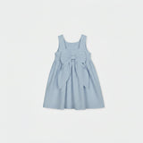 Bella Girl Dress Sleeveless, Aqua