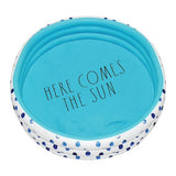 Mini Pool with Indigo Polka Dots