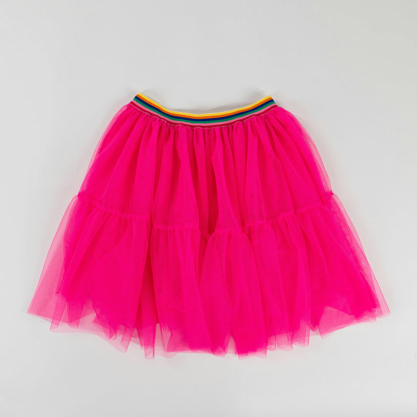 Jr Star Long Pink Glow Adult Skirt