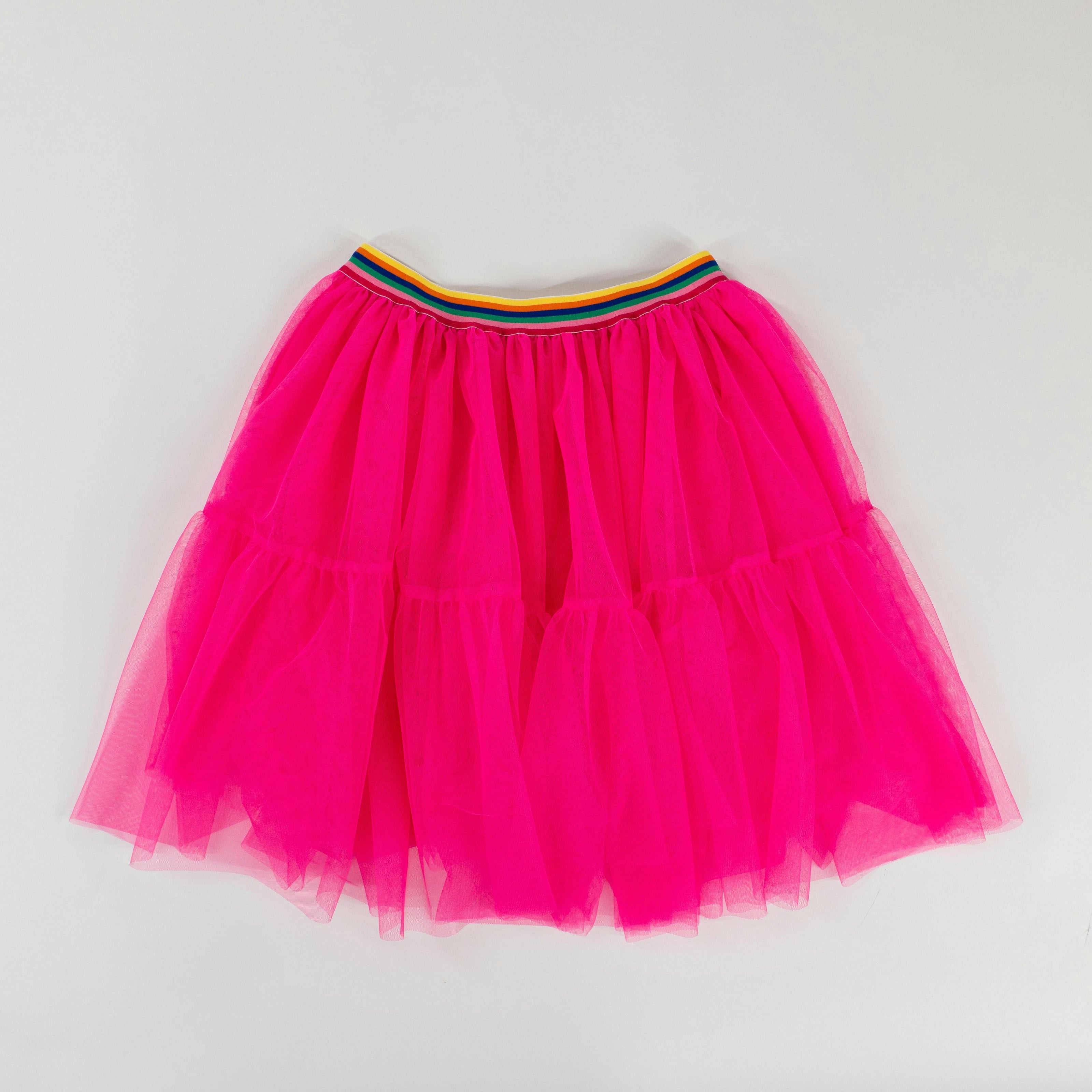 Jr Star Long Pink Glow Adult Skirt