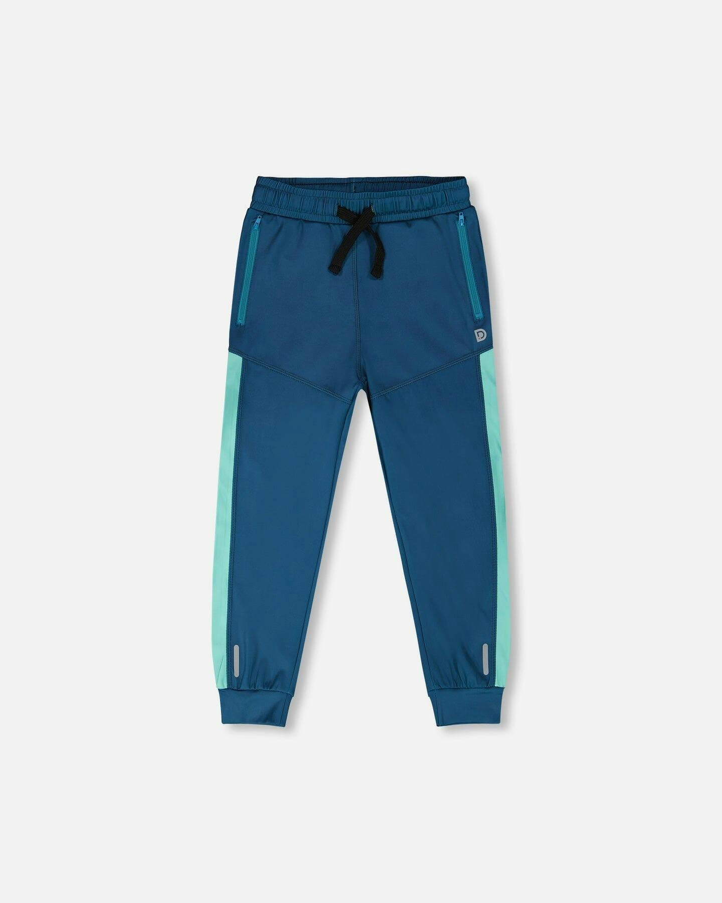 Athletic Pants In Recycled Polyester Teal