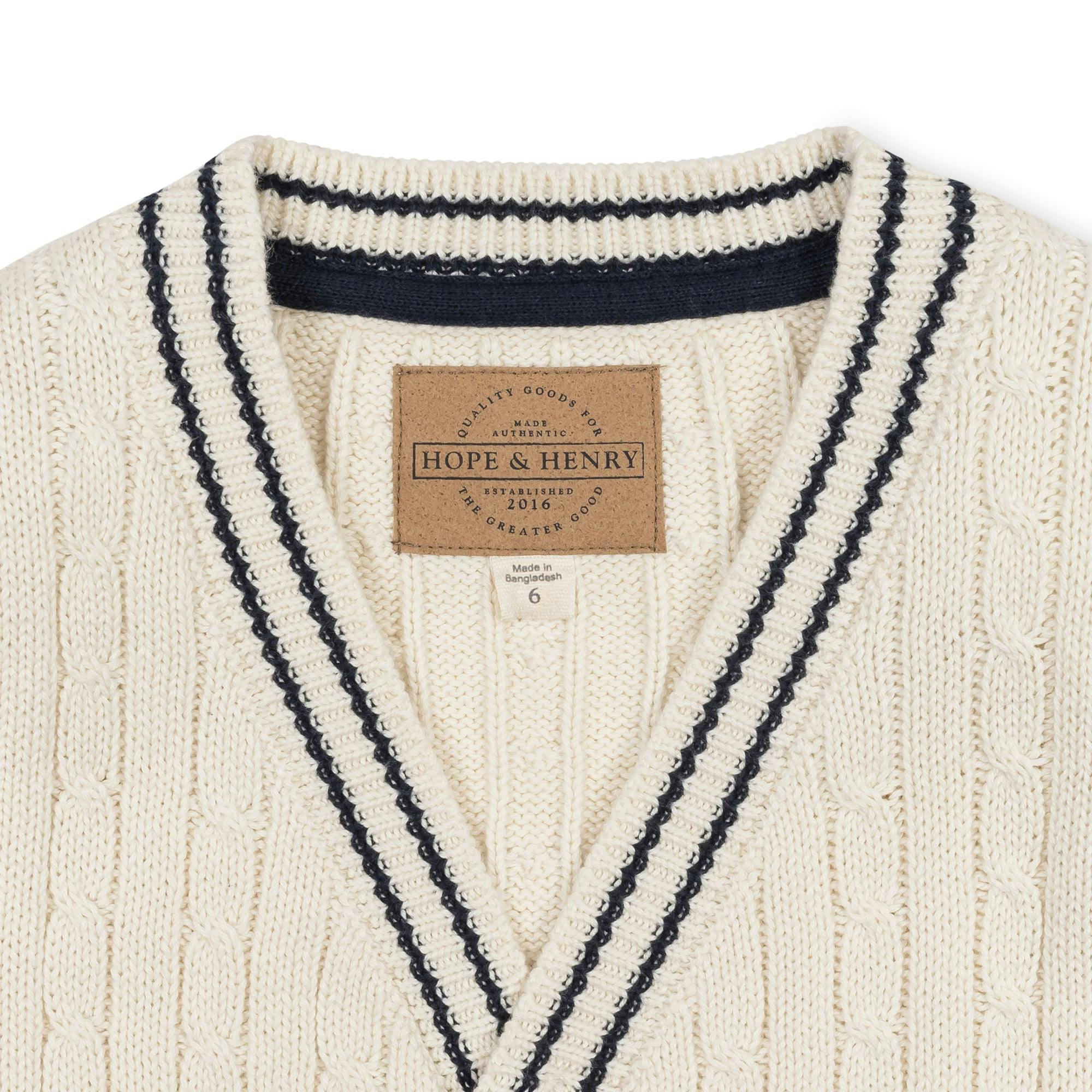 Organic Cable Cardigan
