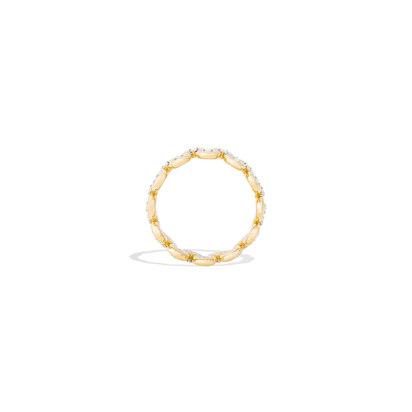 Found Squiggle Ring - Diamond