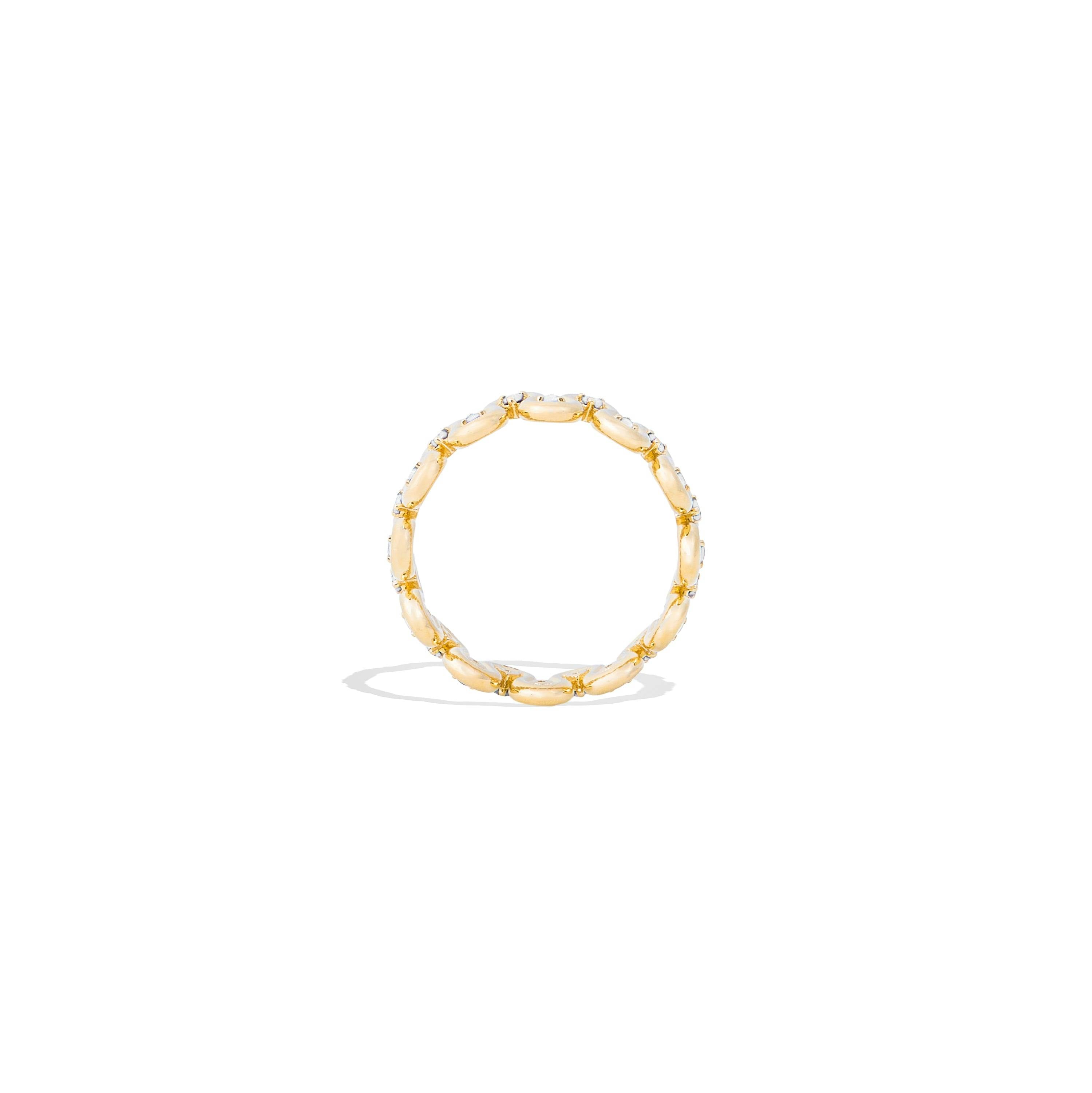 Found Squiggle Ring - Diamond