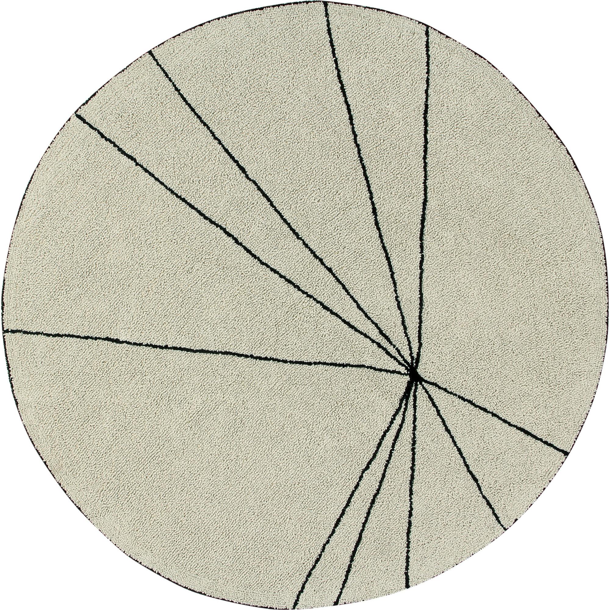 Trace Round Washable Rug