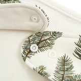 Pine Brushed Kerchief Bib