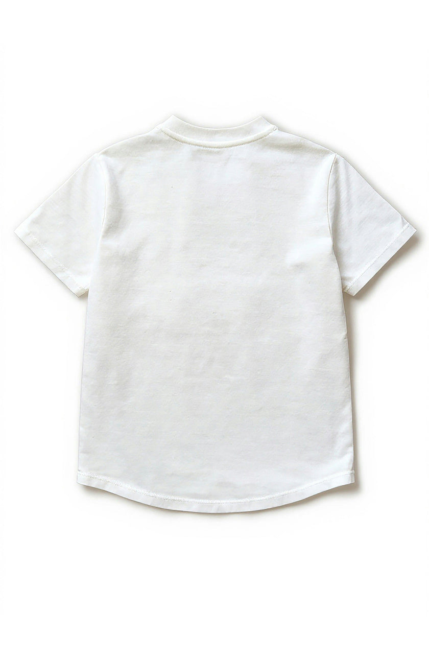Crème Pauli Short Sleeve Henley