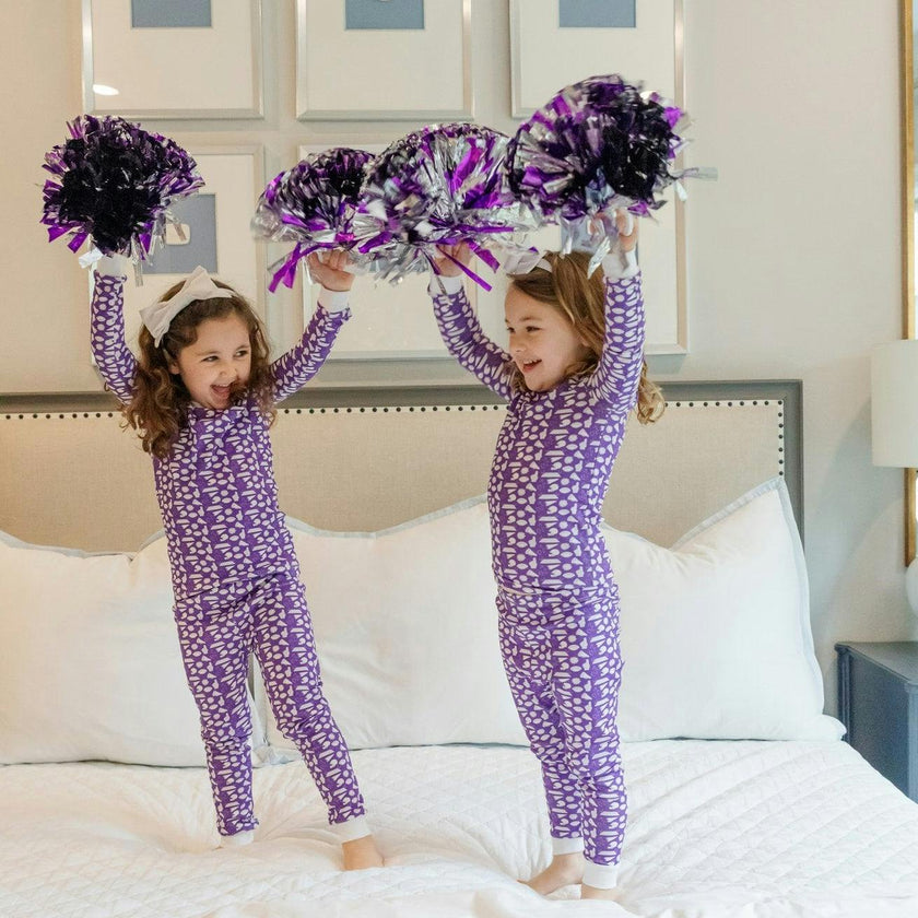 Grayson Pajama Pant Set - Pep Rally Purple