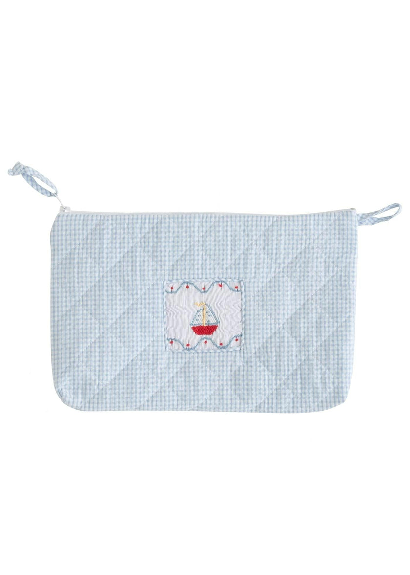 Quilted Luggage - Sailboat