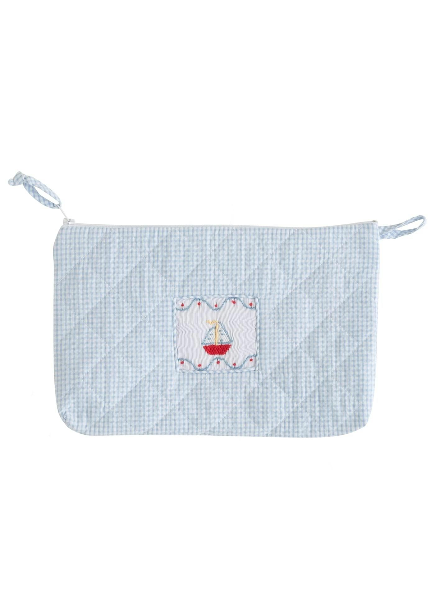 Quilted Luggage - Sailboat