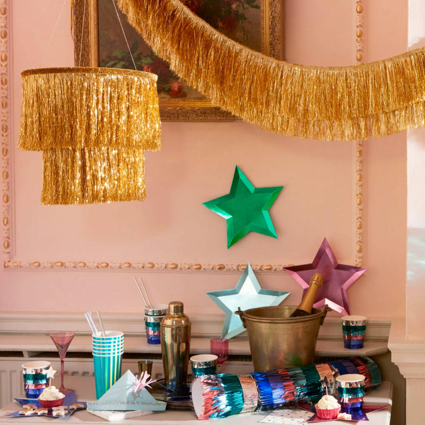 Tinsel Chandelier