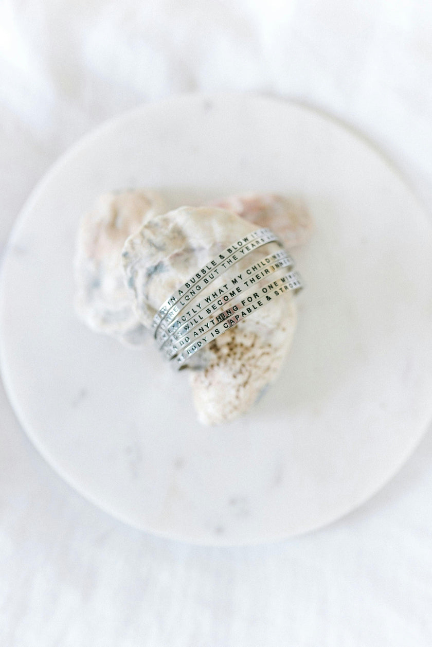 Women's "I Am Exactly What My Child Needs" Bracelet