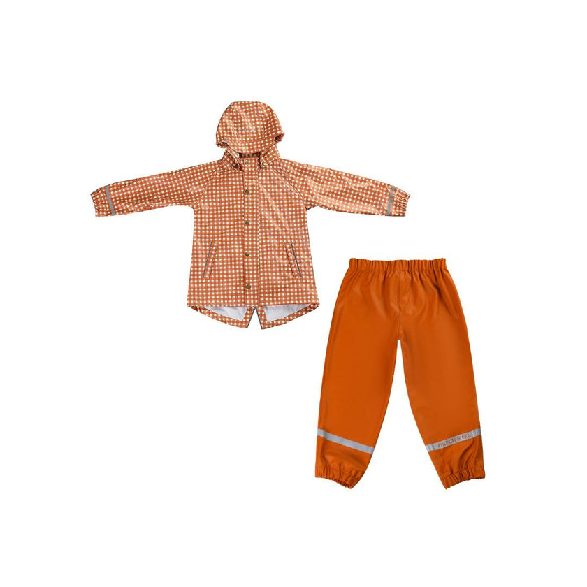Fishtail Rain Jacket | Sienna Gingham