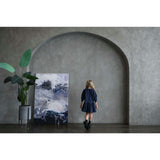 Isla dress (prussian-blue)