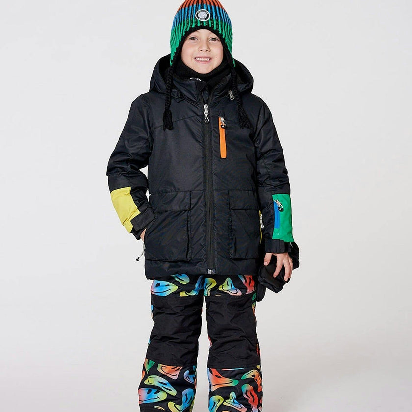 Two-Piece Play Snowsuit Smiley Face