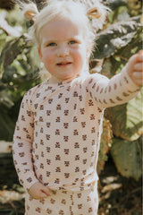 Modal Pajama Set in Wild Rose