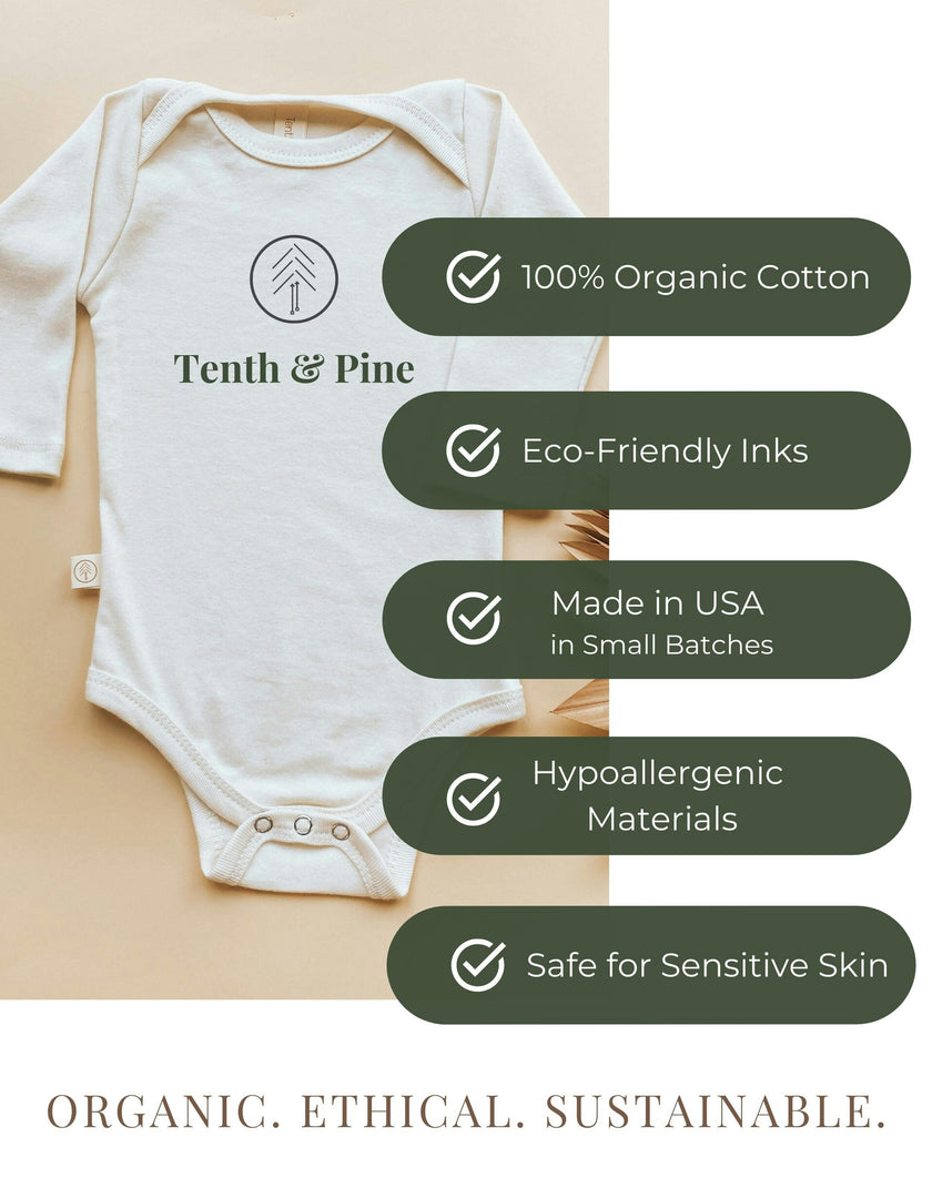 Love Bug Organic Baby Bodysuit