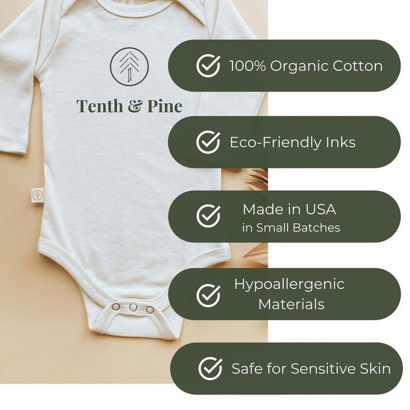 Dada's Entire World Organic Baby Bodysuit