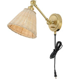 Oswynn Wall Sconces with USB Port