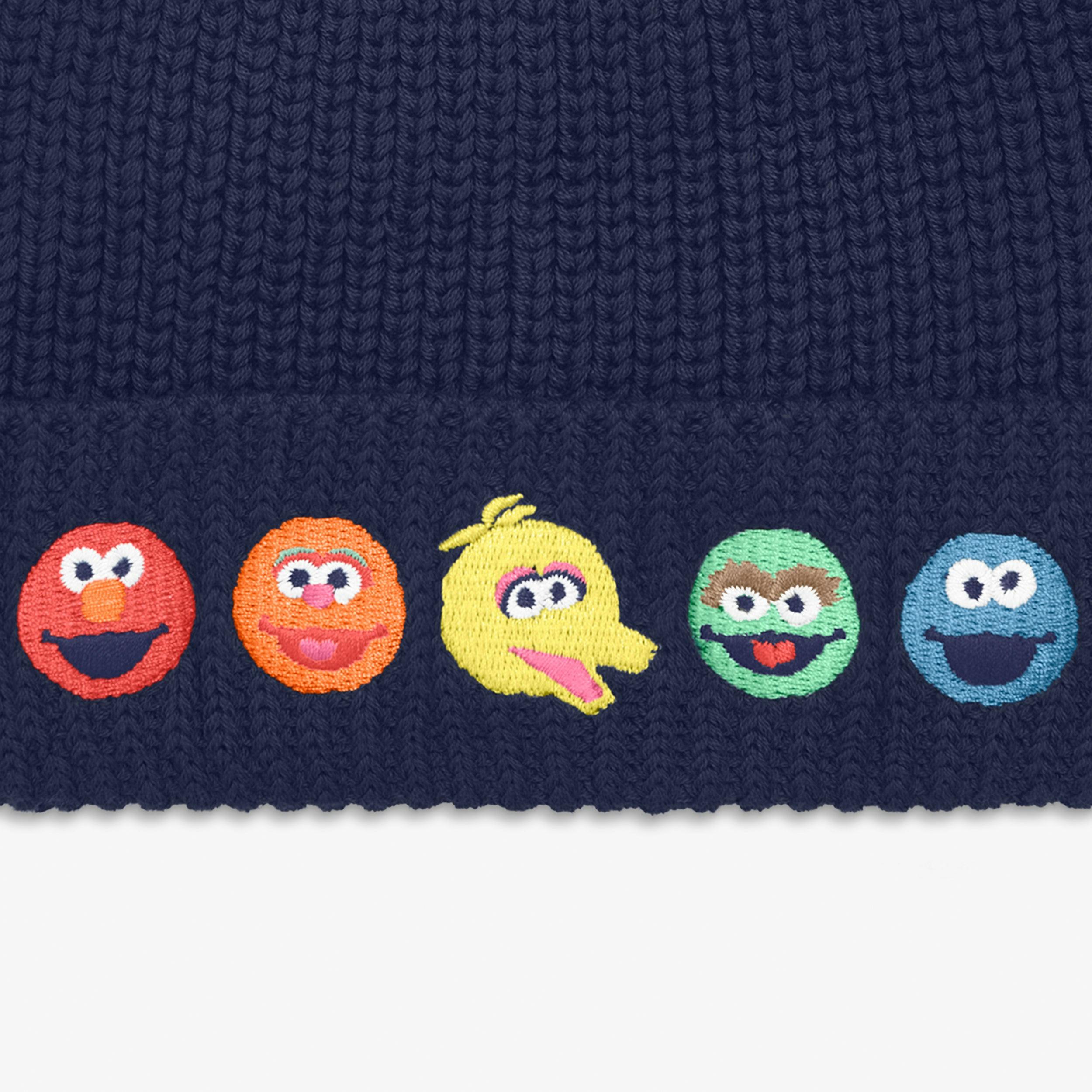 Kids Sesame Street friends cotton beanie
