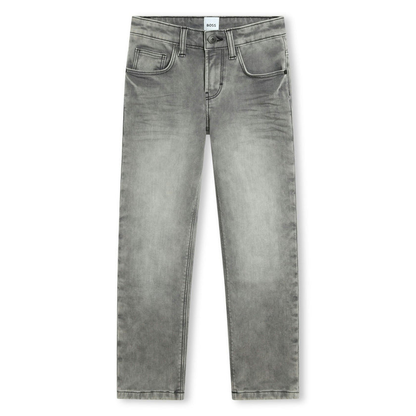 Gray Denim Jeans